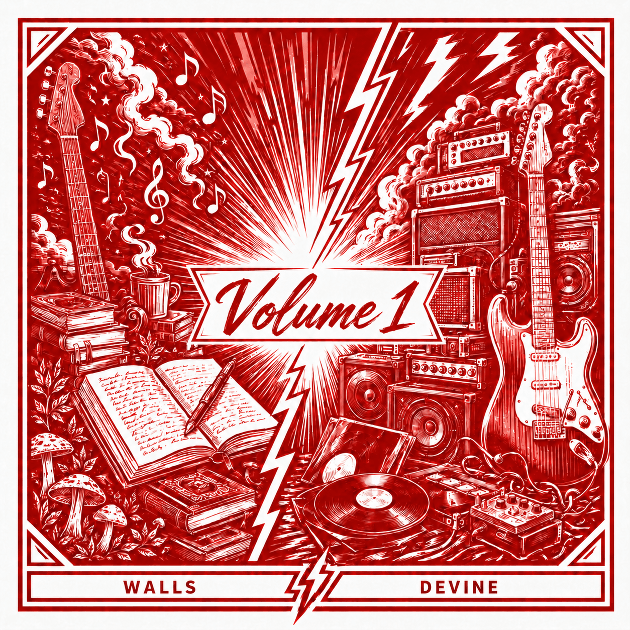 Walls/Devine Volume 1 cover artwork